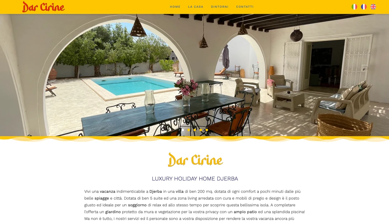 Case Study : sito web appartamento vacanze
