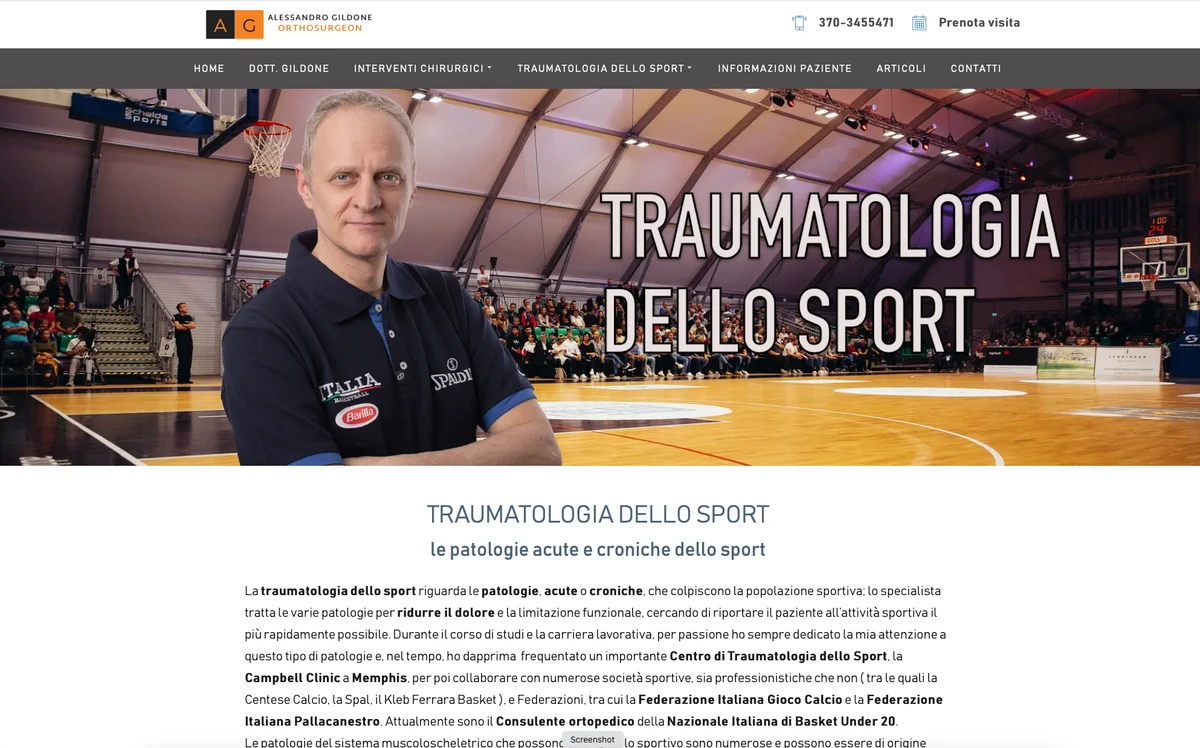 sito web studio medico