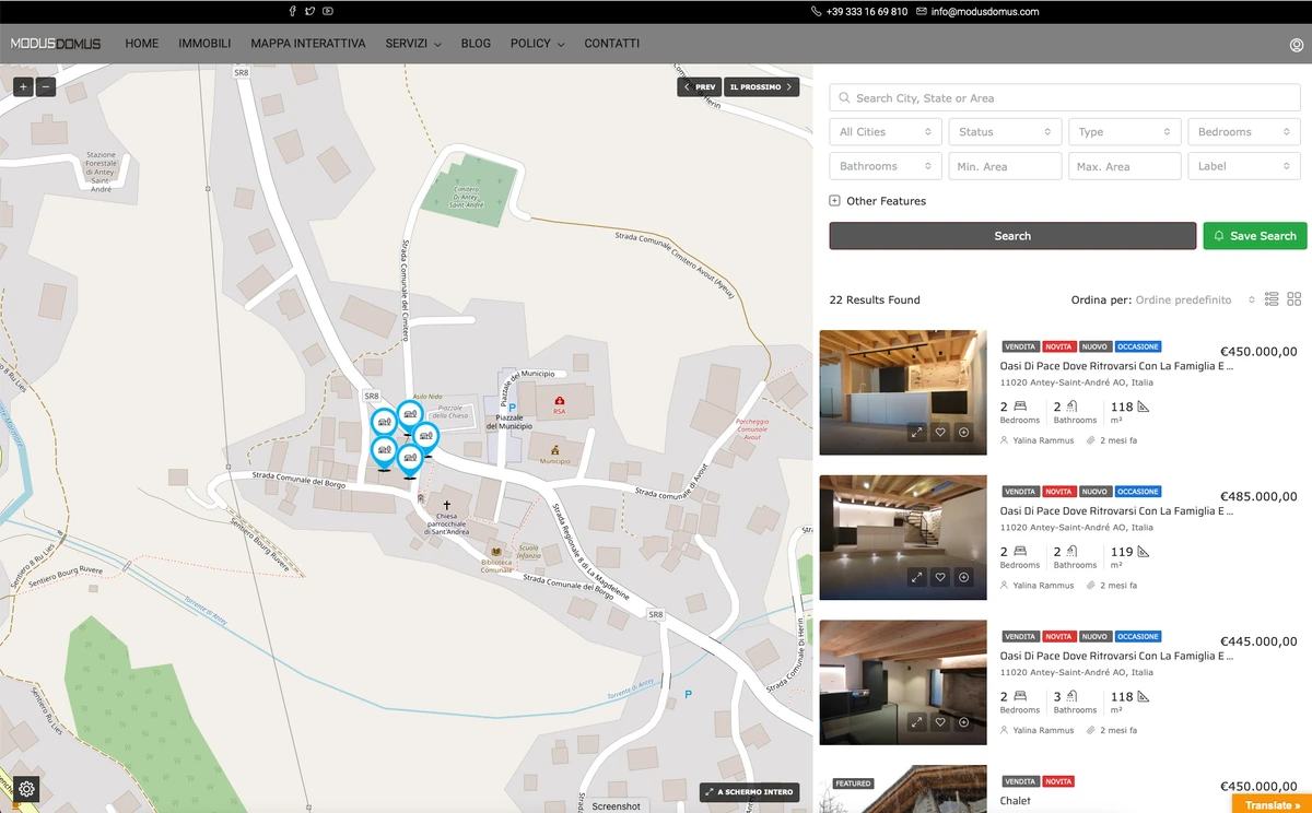 sito web agenzia immobiliare