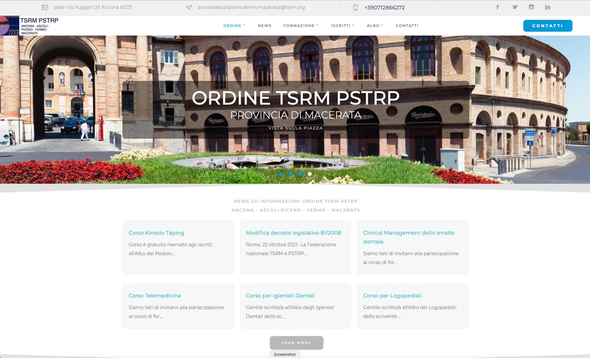 Case Study : sito web portale medici TSRM
