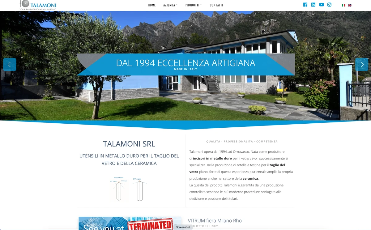 Case Study: sito web aziendale multilingue