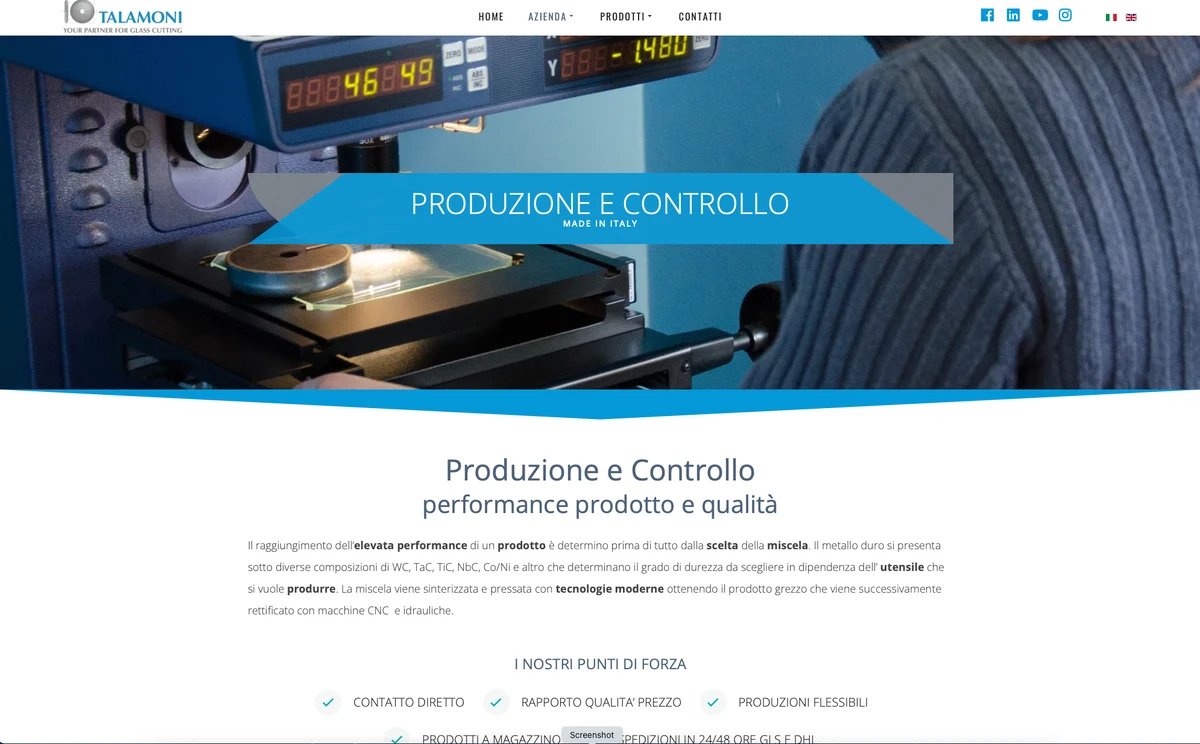 sito web aziendale