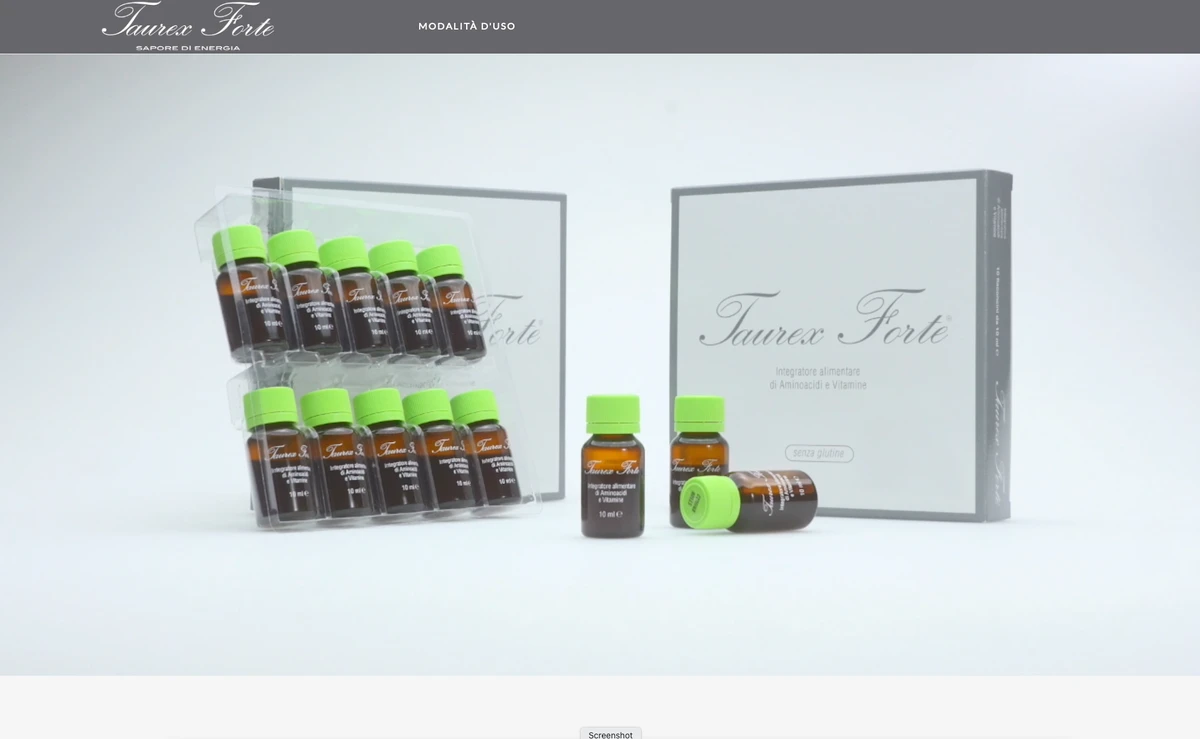 Case Study: landing page Taurex Forte