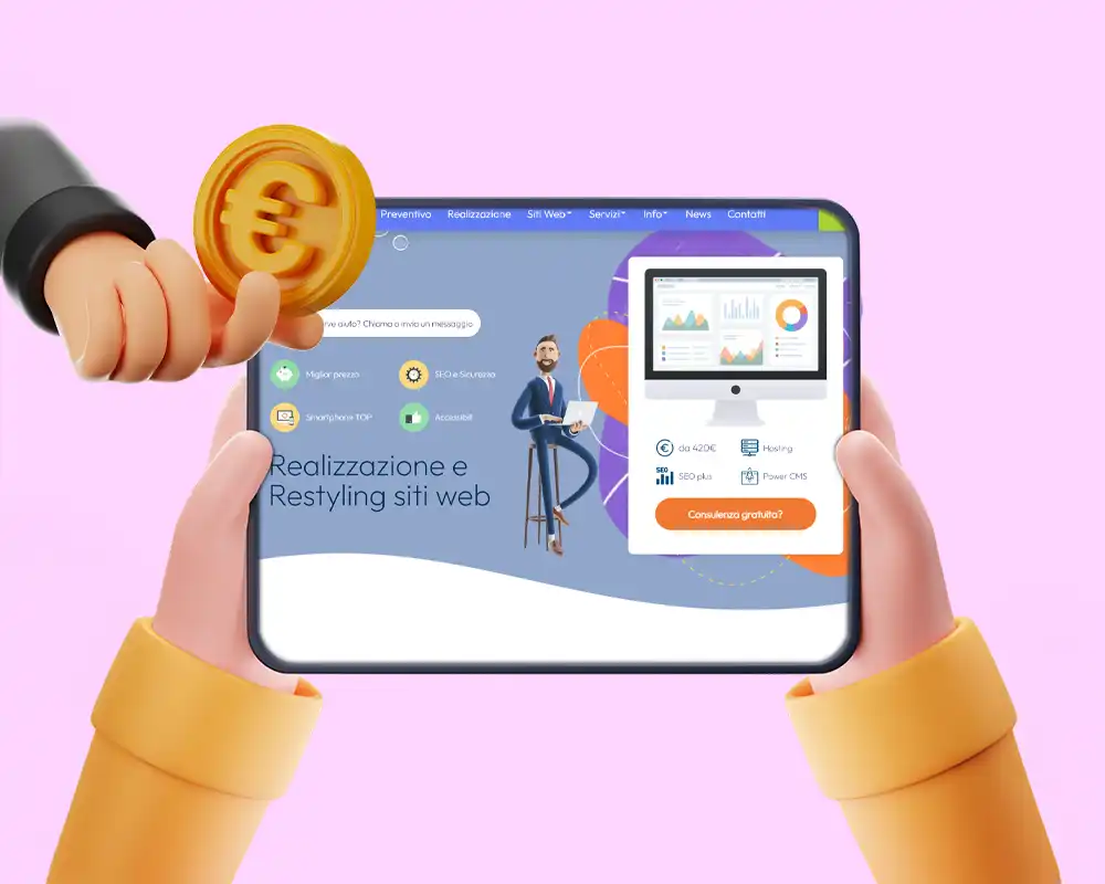 Costo sito web, il giusto prezzo per un buon sito web